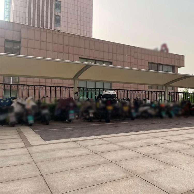 宜都市膜结构电动车棚